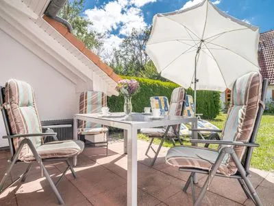 Terrasse Ferienpark Freesenbruch Reihenhaus 5b - Seehund