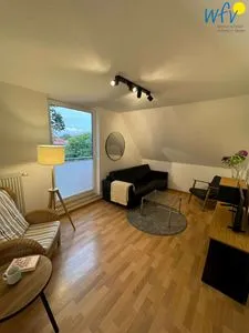 Wohnzimmer Maisonette-Wohnungen am Steingarten Ferienwohnung 4