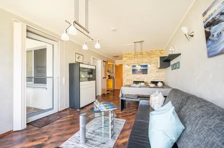 Wohnzimmer Villa 28 Meeresstimmung