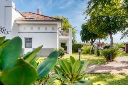 Rückseite vom Haus Parkresidenz am Hafen Wohnung HF 34