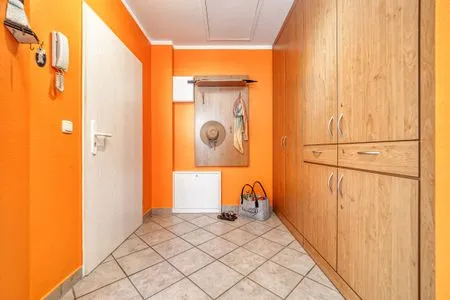 Eingangsbereich/Flur mit Garderobe Parkresidenz am Hafen Wohnung HF 34