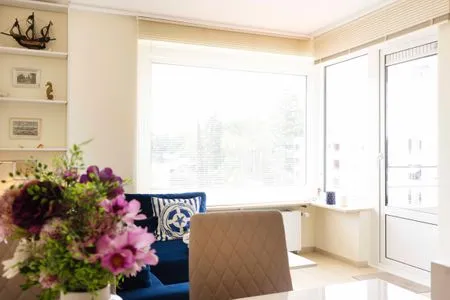 Wohnzimmer (ROD32e) Ferienwohnung "Schönberg"