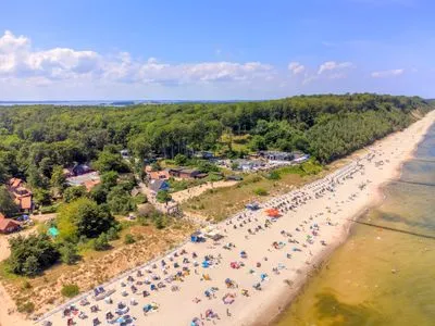 Strand Dünenhäuser Ückeritz UnserUsedomDe FeWo ca.40qm direkt am Strand. 2/1