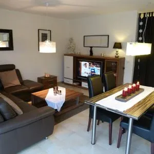 Wohnzimmer Kurpark Carré 25 Meeresglück