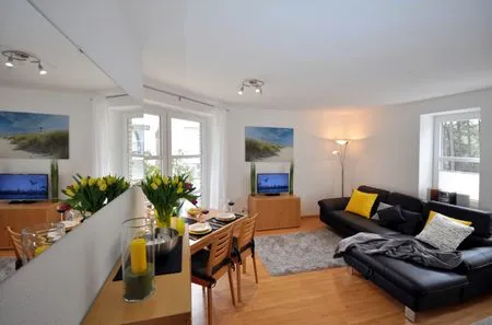 Wohnzimmer Düne 20 SüdSeeblick