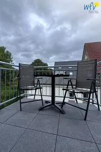 Balkon Haus Likedeeler Ferienwohnung 2