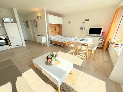 Wohnzimmer Ferienpark Sierksdorf Horizont