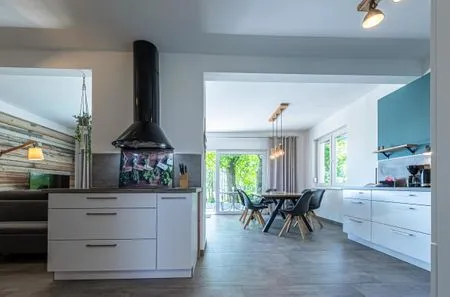 Seezauber Sietow Einfamilienhaus offene Küche  SeeZauber