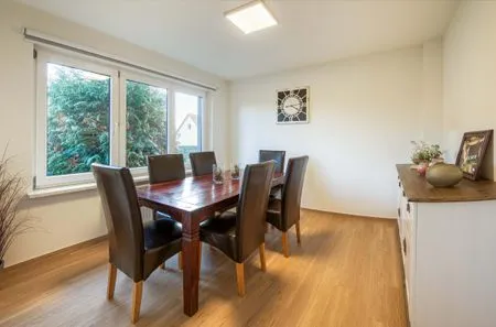 Ferienhaus Casa Castagno Blick in das seperate Esszimmer  Casa Castagno