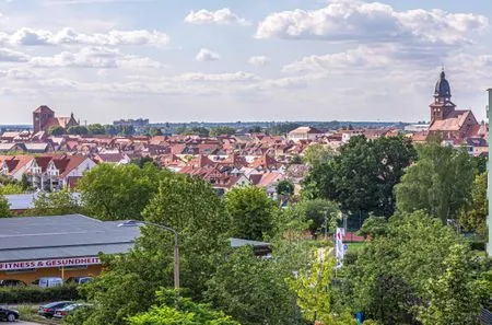 Blick auf Sehenswürdigkeit  Stadtblick