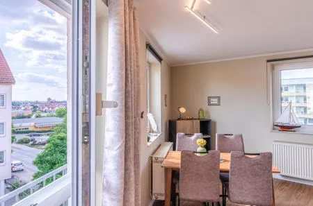 Wohnzimmer  Stadtblick