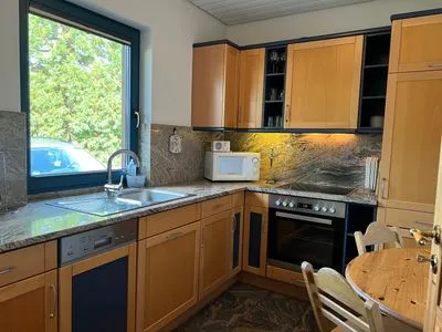 Küche / Küchenzeile Ferienwohnung Isi-Blick für 4 bis zu Personen - Reiterferien