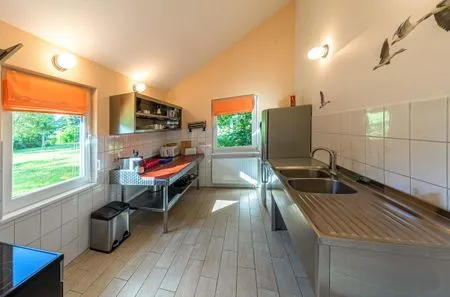 Ferienhaus Wildgans Blick in die Küche  Wildgans