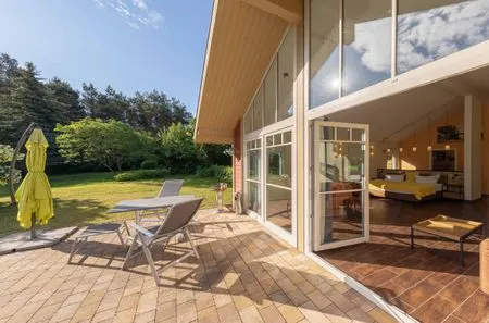Ferienhaus Wildgans Terasse mit Zugang zum Wohnbereich  Wildgans