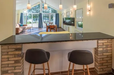 Ferienhaus Wildgans offener Wohnbereich mit Essbereich  Wildgans