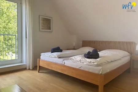 Schlafzimmer Huus 24 Doppelhaushälfte