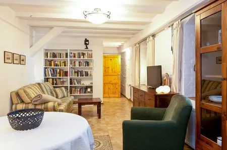 Ferienwohnung Gänseblume Waren (Müritz) - Wohnzimmer im alten Speicher  Gänseblume