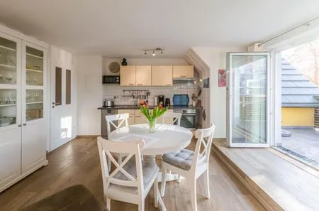 Ferienwohnung Kietz-Mole Waren (Müritz) - Küchen- und Essbereich  Kietz-Mole