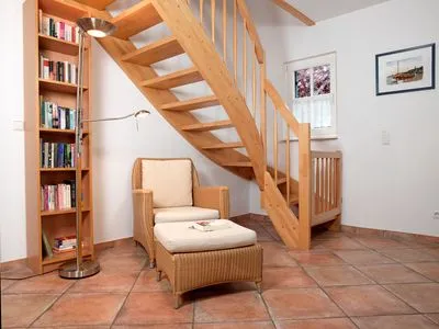 Wohnzimmer Ferienhaus Muschelsucher