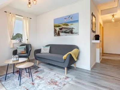 Wohnzimmer Ferienhaus Döhner Whg. 04