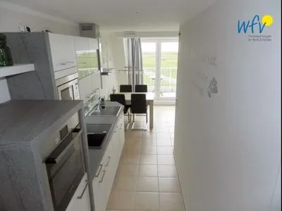 Küche / Küchenzeile Haus Lagune am Wattenmeer Ferienwohnung 13