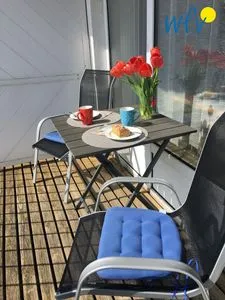 Balkon Appartement-Haus Regina Ferienwohnung Inseltraum