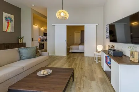 Ferienwohnung Ostseemöwe Ostseebad Wustrow mit gemütlicher Fernsehecke  Ostseemöwe