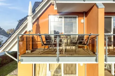 Balkon Mühlenstrasse 23 - Wohnung Boddenstern