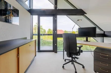 Ferienhaus HUF-Haus in Waren (Waren Müritz) Arbeitsplatz mit Bildschirm  HUF-Haus