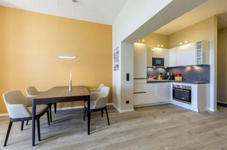 Ferienwohnung Ostseequartier Ostseebad Wustrow mit offener Küche  Ostseequartier