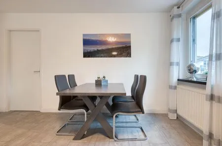 Ferienwohnung Ostseeblick Aparthotel Zingst - Wohnraum Sitzgruppe  Ostseeblick