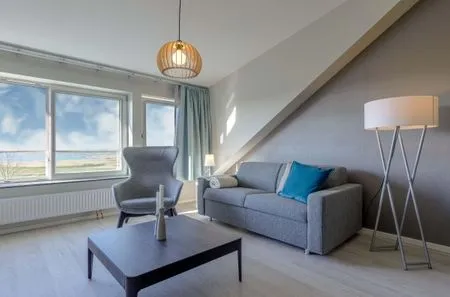 erienwohnung Dünenrast Ostseebad Wustrow ZweiWasser Alte Seefahrtschule Gemütlicher Wohnbereich  Dünenrast