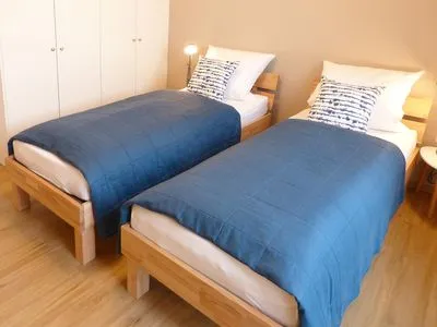 2. Schlafzimmer in der Ferienwohnung Weiße Düne 7 in Wittdün auf Amrum Haus *Weiße Düne* Ferienwohnung *Weiße Düne 7*