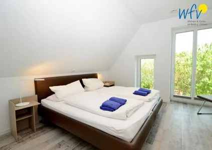 Schlafzimmer Haus Billstr. Ferienwohnung "Hygge"