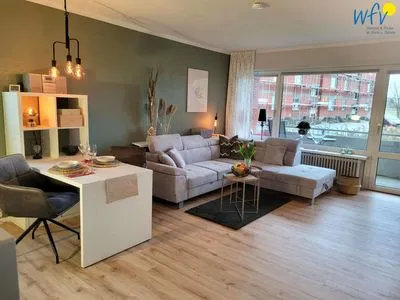 Wohnzimmer Holiday Residenz II Ferienwohnung Nordseeliebe