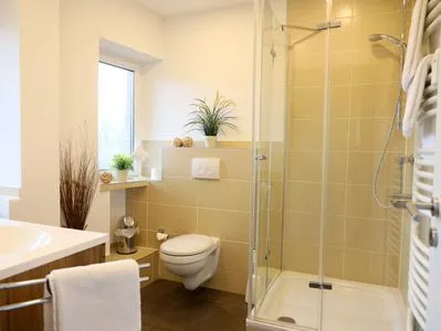 Badezimmer Kjeirstr. 34, Whg. 09, Haus Atlanta