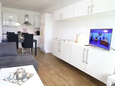 Wohnzimmer Kjeirstr. 34, Whg. 09, Haus Atlanta