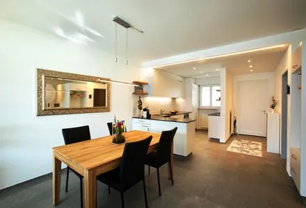 Wohnzimmer Ferienwohnung D29