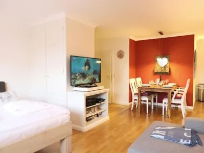 Wohnzimmer Strandstr. 6, Whg. 9