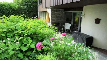 Garten Ferienwohnung Oase am Rosenhag