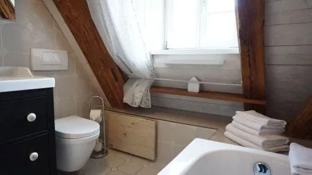 Badezimmer Ferienwohnung Am Klosterhof