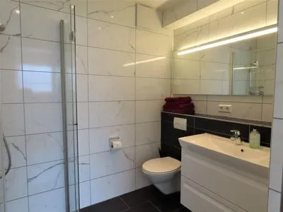 Badezimmer Ferienwohnung Altes Museum