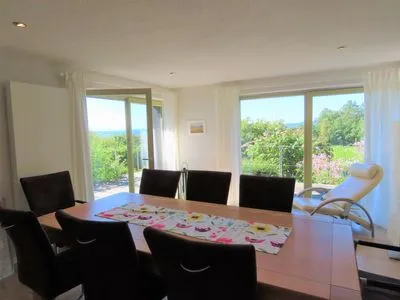 Wohnzimmer Ferienhaus Spetzgart