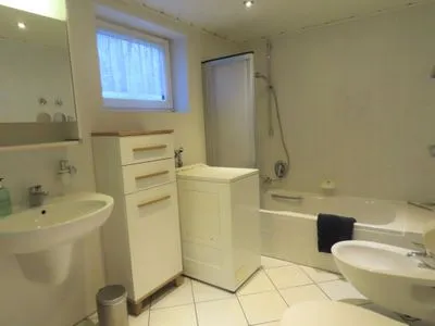 Badezimmer Ferienwohnung Ossiander