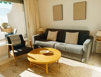 Wohnzimmer Ferienwohnung C12