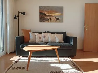 Wohnzimmer Ferienwohnung C10