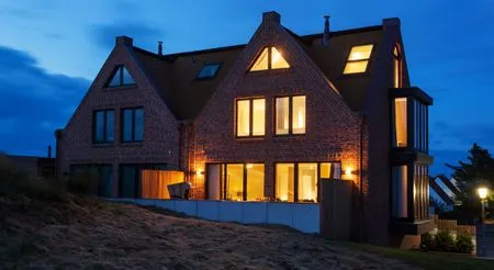 Fassade / Eingang Reethuus Nord
