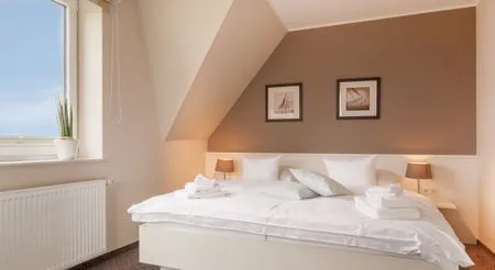 Schlafzimmer Dünenhuus Ost