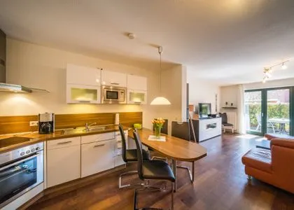 Küche / Küchenzeile Villa Wilhelmine - Ferienwohnung Jan