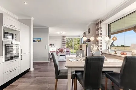 Wohnzimmer Relax Bungalow Küstenperle